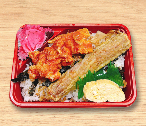 唐揚のり弁