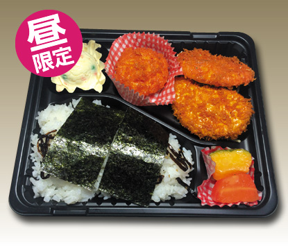 のりカツランチ